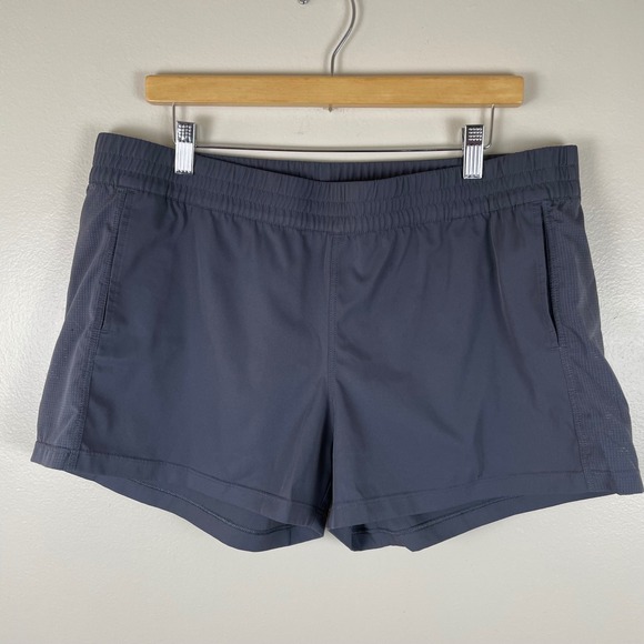Kuhl Pants - KUHL Women's XL Shorts Gray Hiking Athletic Mesh Side Panels Pull On